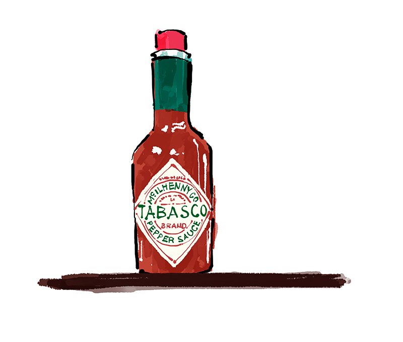 フリーイラスト（無料素材）タバスコ